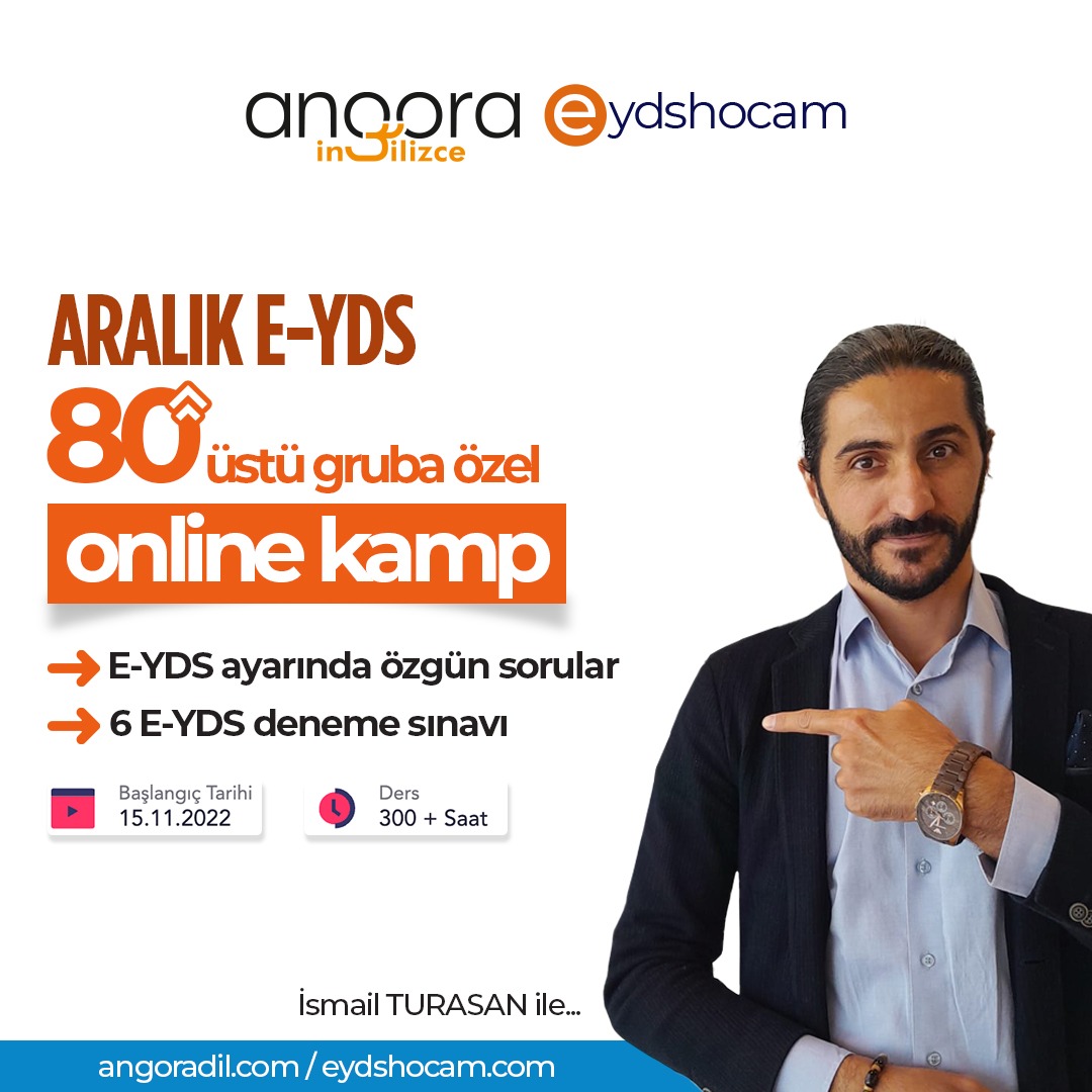 3 aralık 2022 e-YDS üzerine değerlendirme